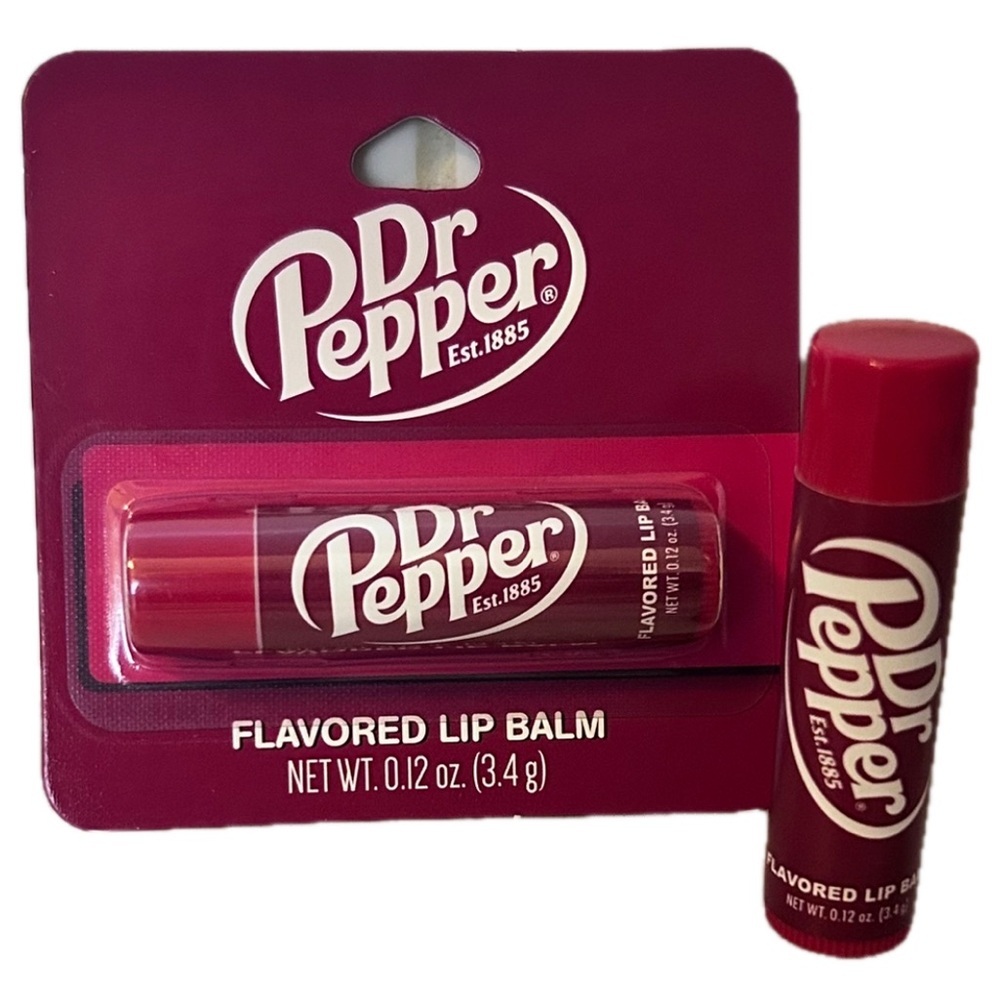Dr Pepper Flavored NWT Sealed Package DISCONTINUED & Rare Scented Lip Balm Lippy